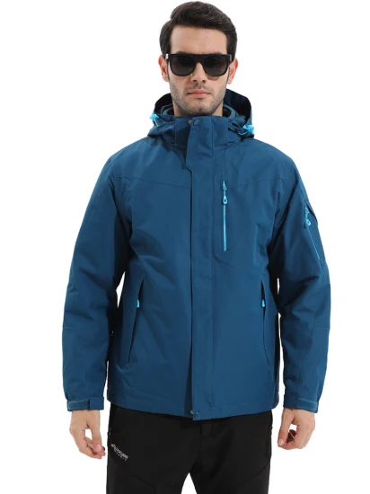 Cappotto invernale da uomo Abbigliamento antivento impermeabile da esterno Giacca da sci Piumino Capispalla Giacca a vento